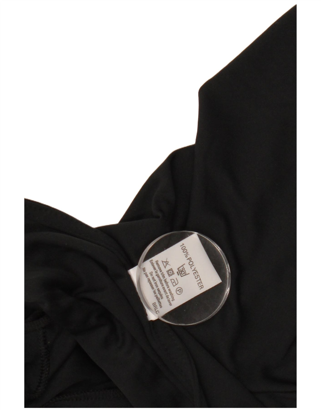 Vestido bainha feminino vintage IT 42 poliéster preto médio