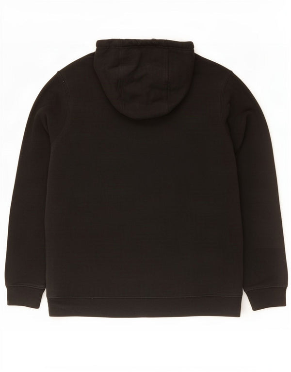 Jumper feminino com capuz gráfico Champion UK 18 XL algodão preto