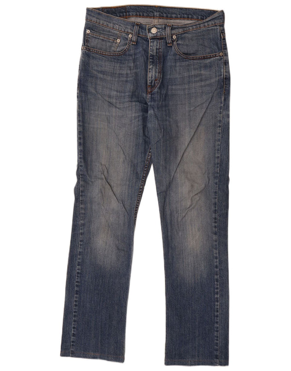 Levi's Mens Slim Jeans W32 L30 Azul Algodão