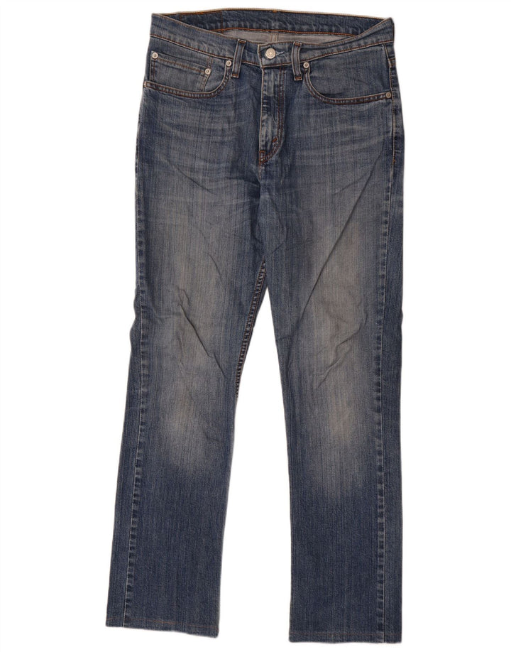 Levi's Mens Slim Jeans W32 L30 Azul Algodão