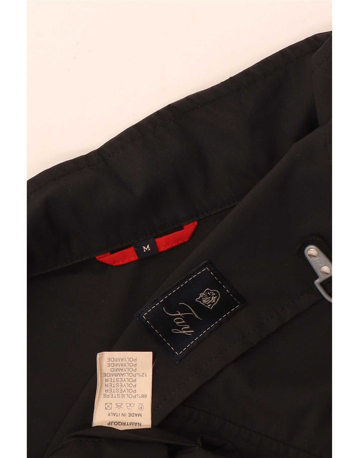 Jaqueta utilitária masculina Fay UK 38 poliamida preta média