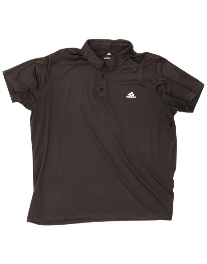 Camisa Polo Adidas Masculina Climalite 2XL Preta