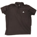 Camisa Polo Adidas Masculina Climalite 2XL Preta