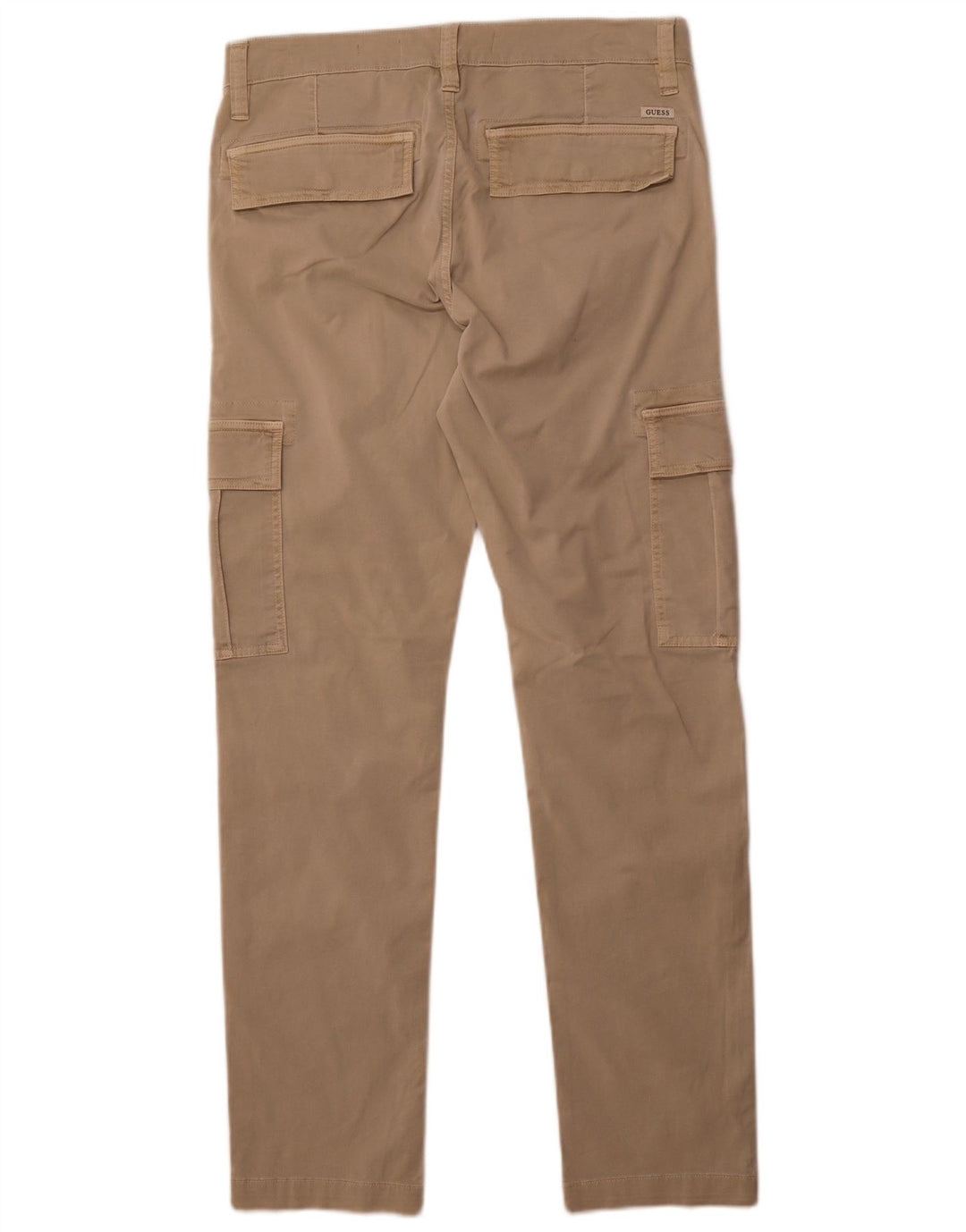Calça cargo slim masculina GUESS W31 L30 algodão bege