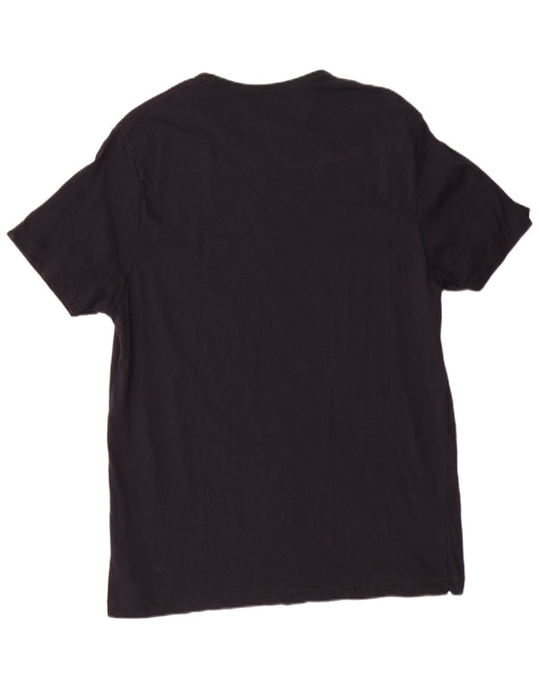 Camiseta masculina French Connection Top XL algodão preto