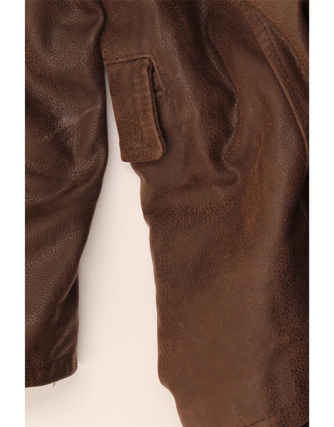 Jaqueta de couro masculina Conbipel IT 52 grande couro marrom
