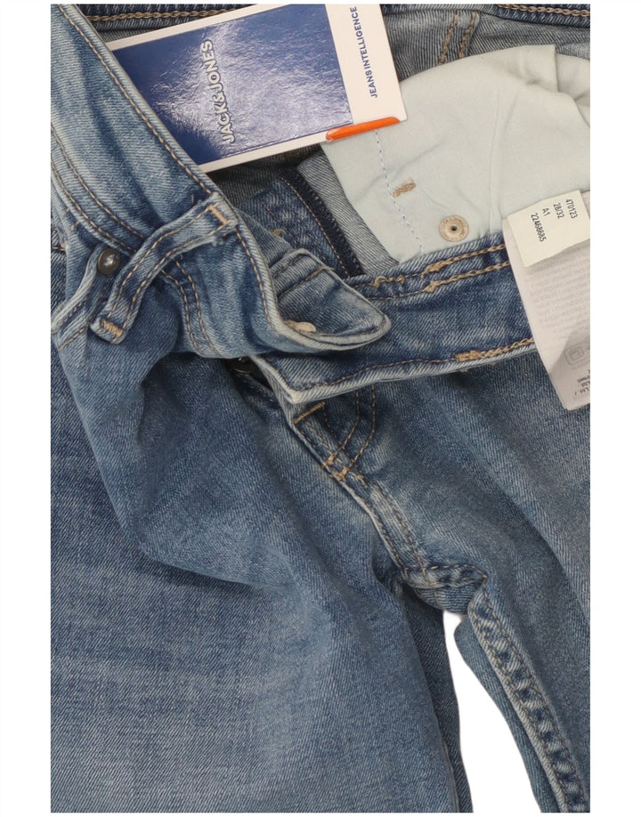 Jeans masculinos Jack & Jones Slim W28 L32 algodão azul