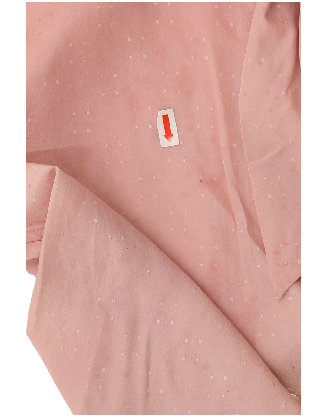 Blusa feminina vintage com gravata frontal IT 46 grande rosa geométrica