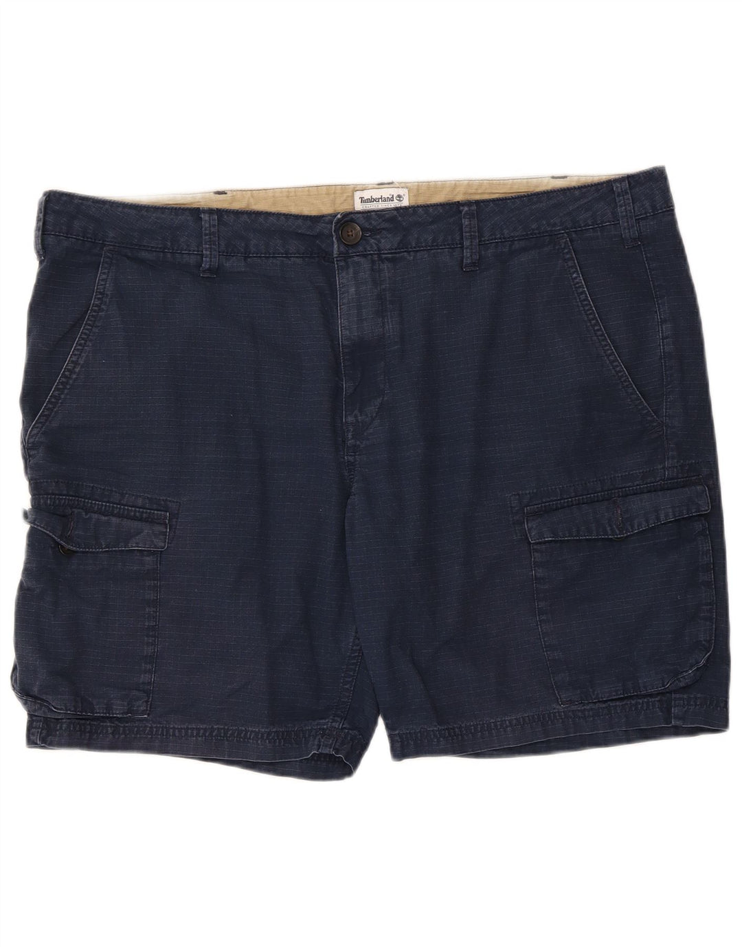 Shorts cargo masculino TIMBERLAND W40 XL azul marinho algodão