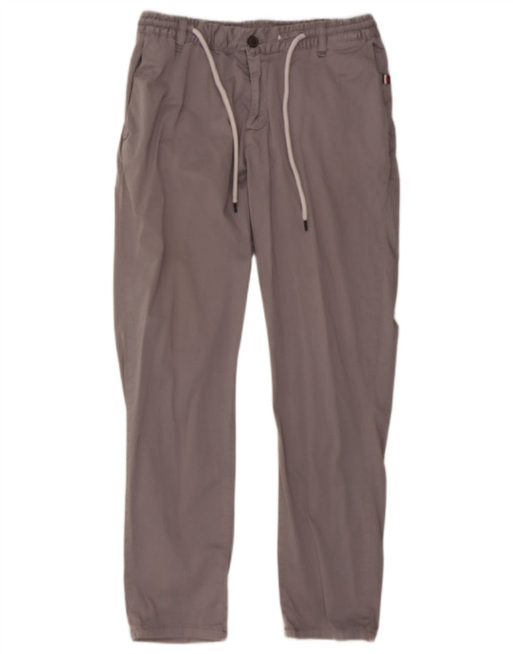 Calça casual slim masculina TOMMY HILFIGER W34 L28 cinza