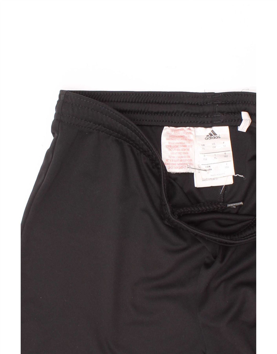 Adidas Meninos Climalite Sport Shorts 11-12 Anos Grande Poliéster Preto