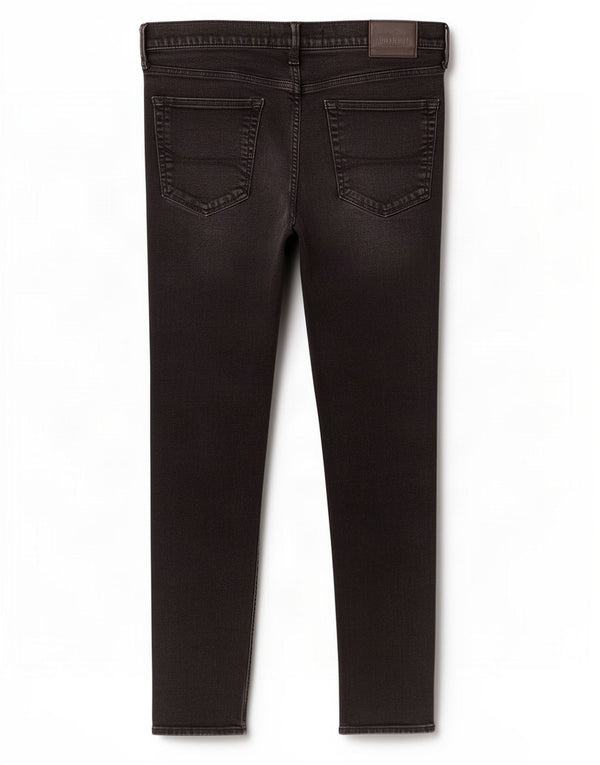 Hollister Mens Jeans Skinny W33 L32 Algodão Preto