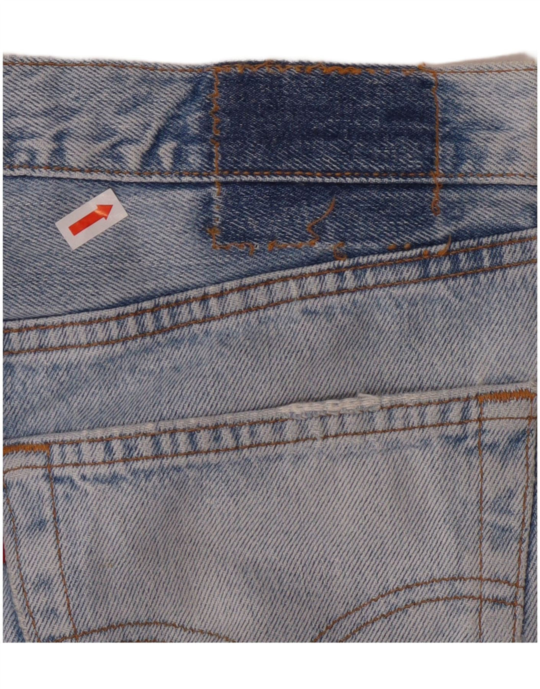 Jeans retos masculinos LEVI'S W34 L29 algodão azul