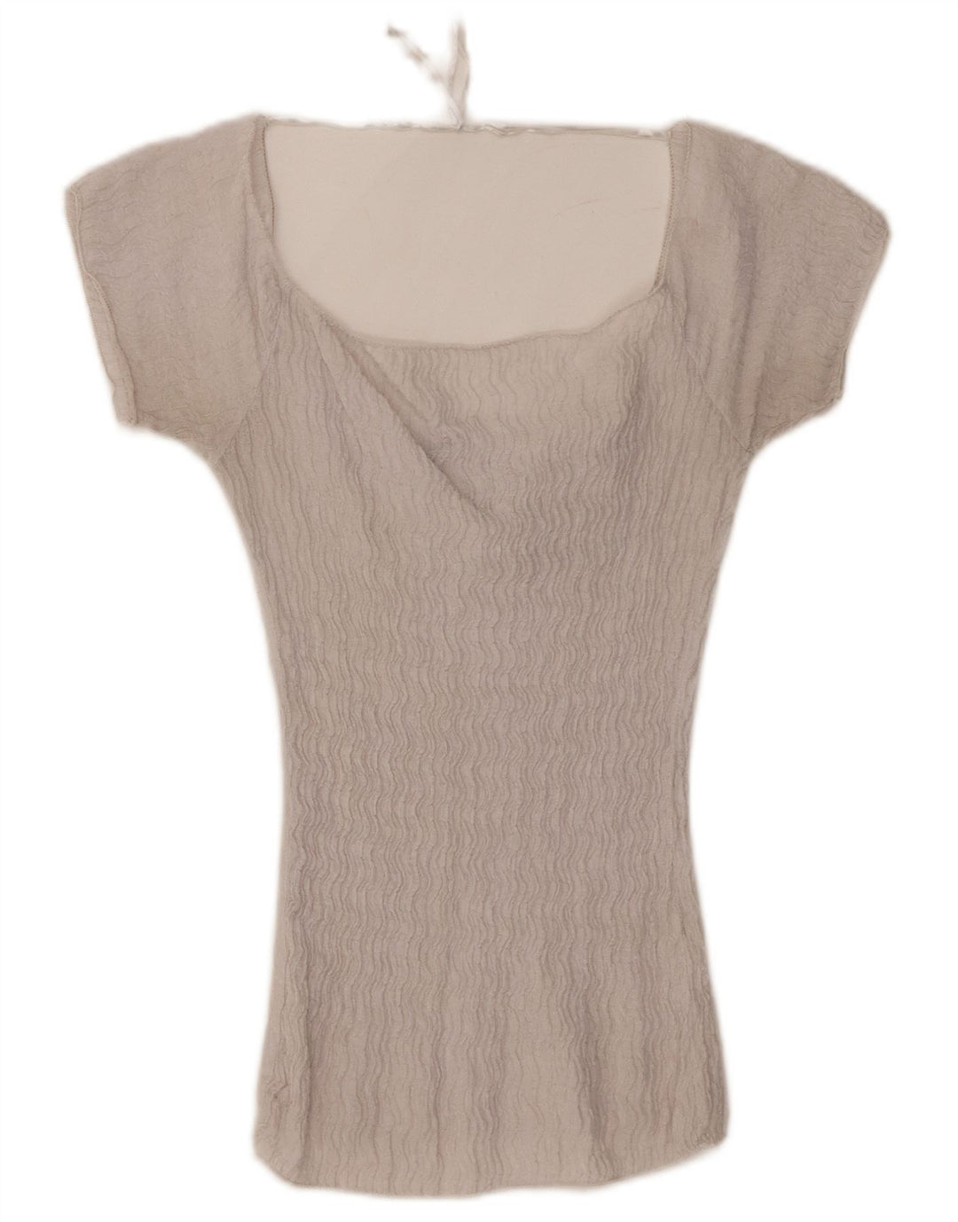 Blusa feminina ZARA UK 8 pequena cinza