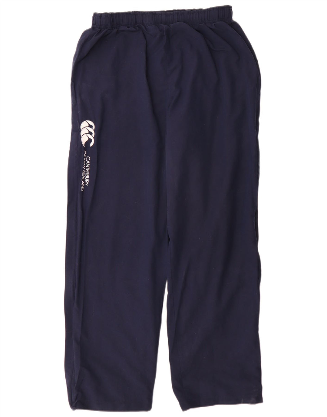 Calça corta-vento masculina Canterbury grande poliéster azul marinho