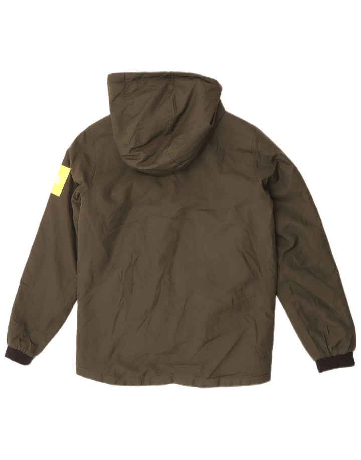Jaqueta bomber com capuz para meninos Jack & Jones 11-12 anos cáqui