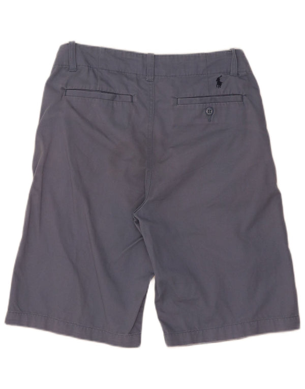 Polo Ralph Lauren Menino Chino Shorts 11-12 Anos W28 Azul Algodão
