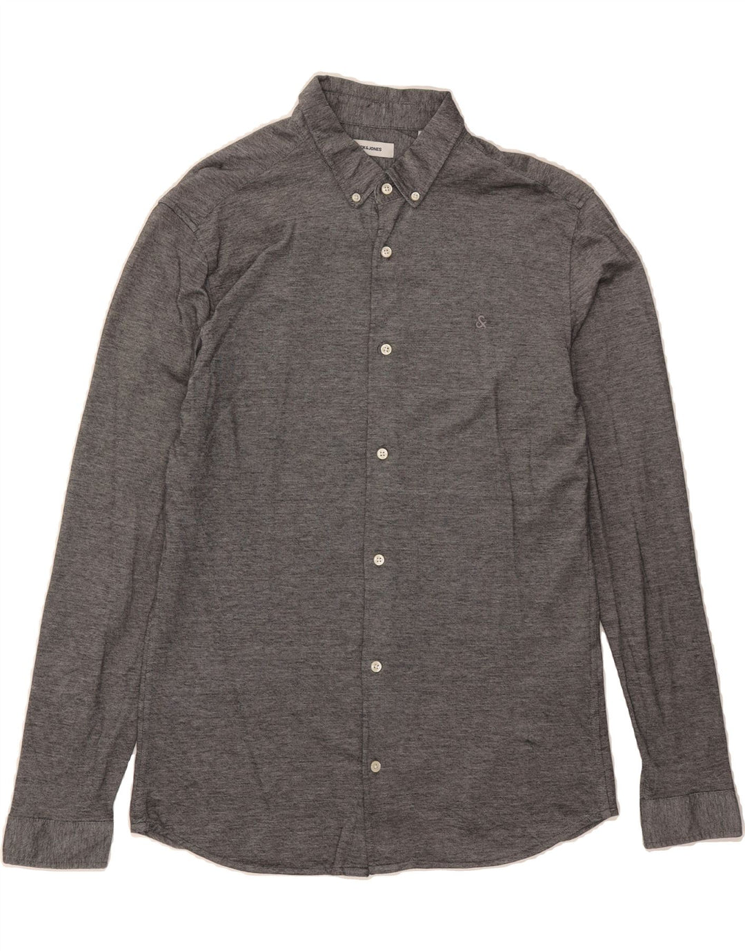 JACK & JONES Mens Shirt Large Grey Cotton Vintage Jack & Jones and Second-Hand Jack & Jones from Messina Hembry 