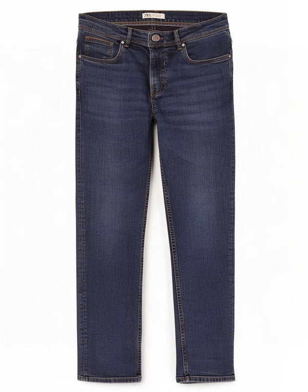 Zara Mens Slim Jeans EU 46 XL W36 L30 Azul