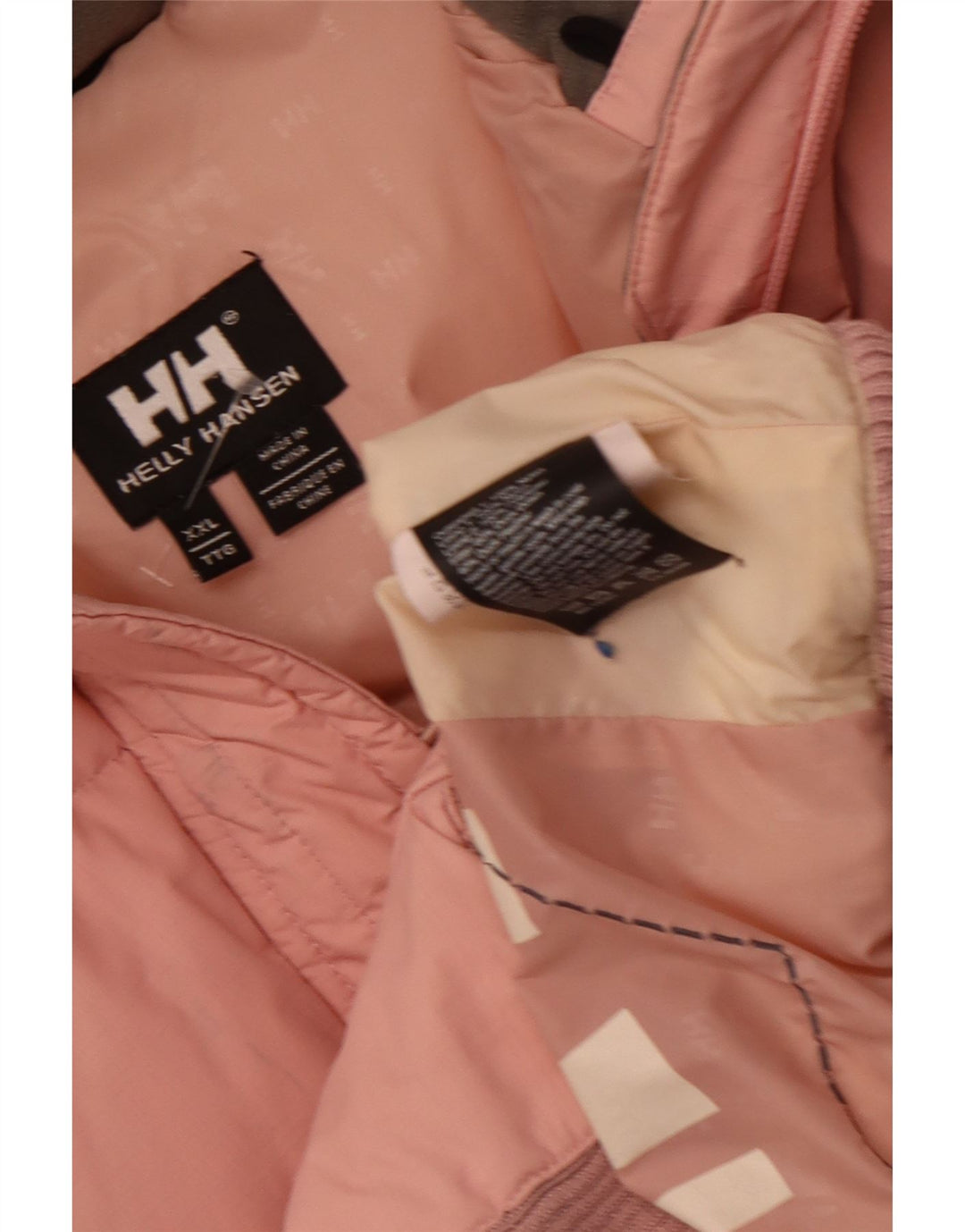 Jaqueta feminina acolchoada com capuz Helly Hansen Reino Unido 44 2XL rosa nylon