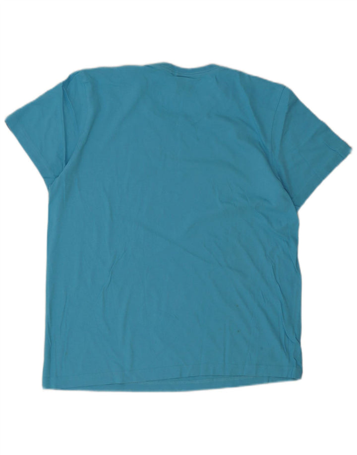 Camiseta Adidas Masculina Graphic Top Azul Médio