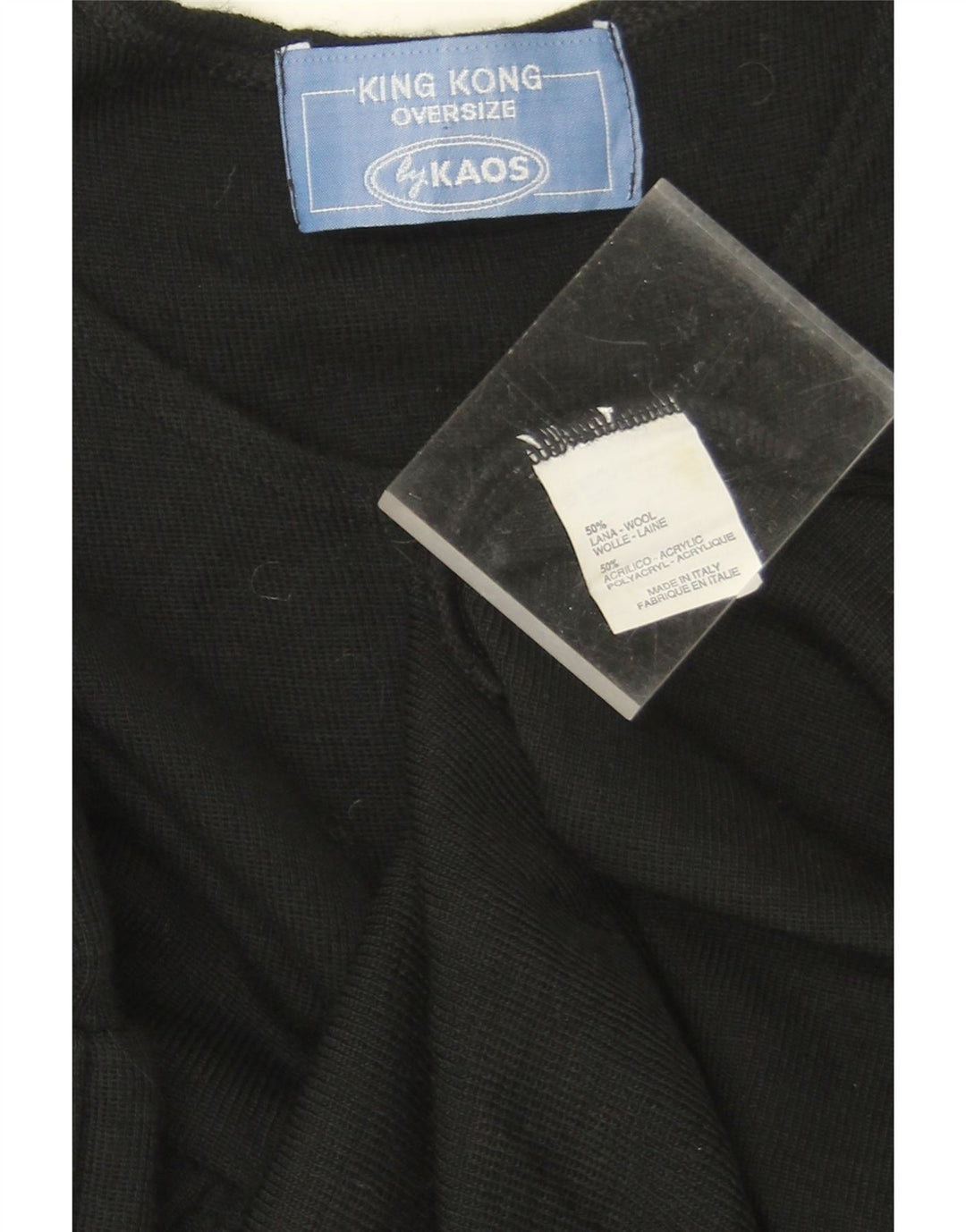 Vestido básico feminino sem mangas Kaos tamanho único lã preta