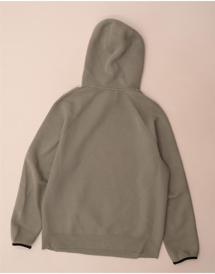 Nike Mens Hoodie Jumper Grande Algodão Verde