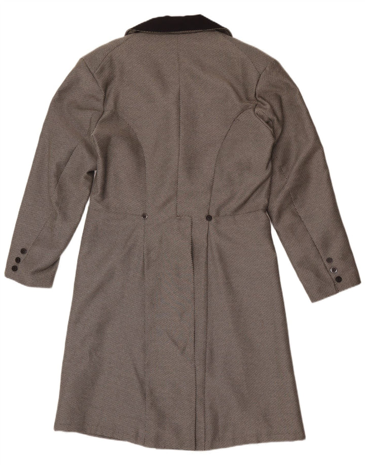 Sobretudo masculino Frontier Classics UK 38 poliéster cinza médio