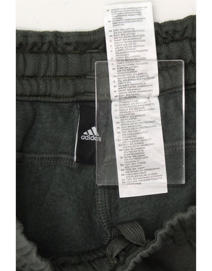 ADIDAS Mens Tracksuit Trousers Medium  Green Colourblock Cotton Vintage Adidas and Second-Hand Adidas from Messina Hembry 