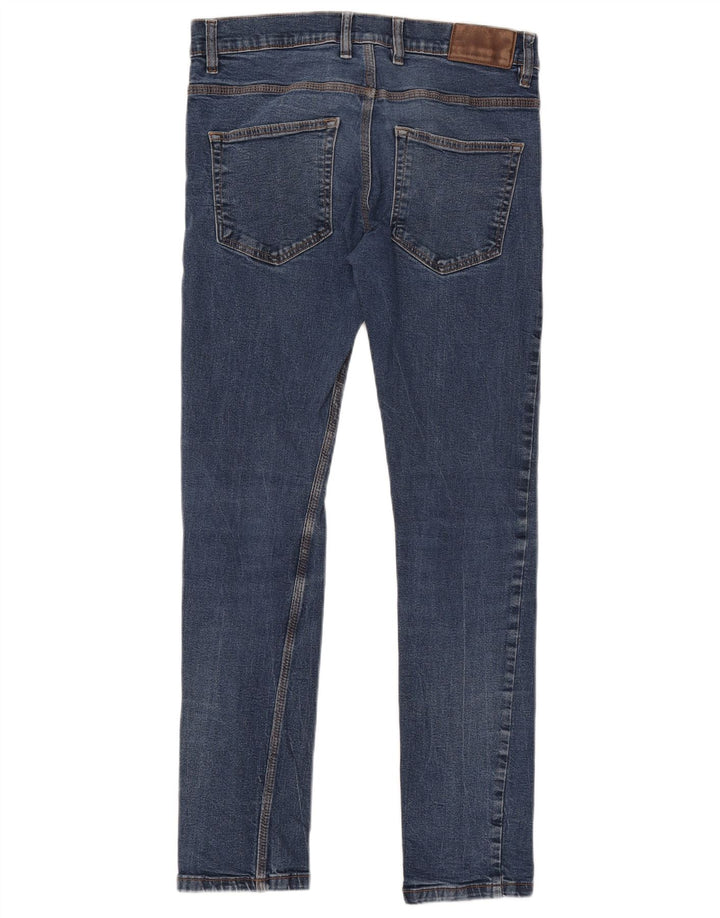 FRENCH CONNECTION Jeans feminino slim W32 L32 algodão azul