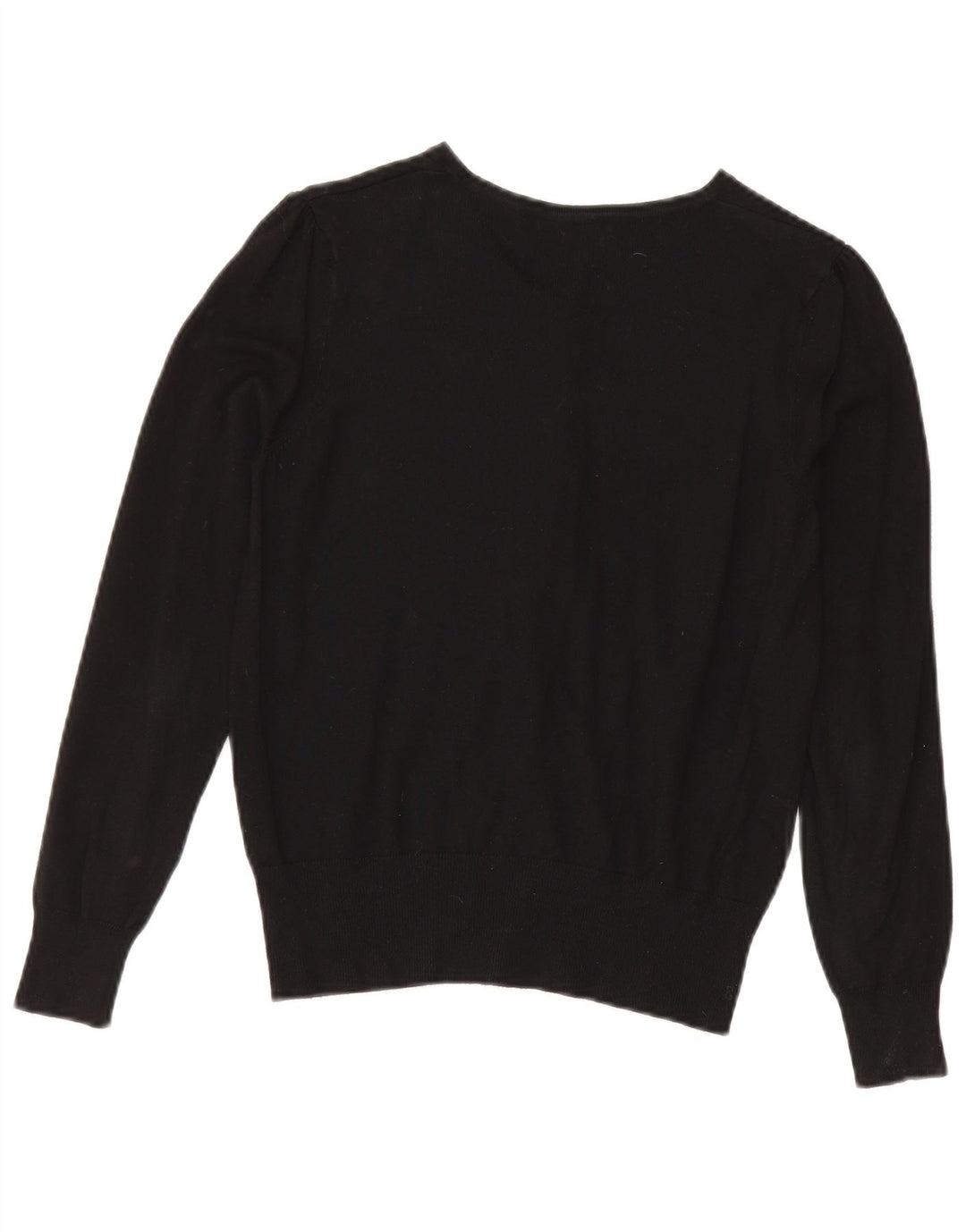 Suéter cardigã feminino Marks & Spencer Reino Unido 10 pequeno preto