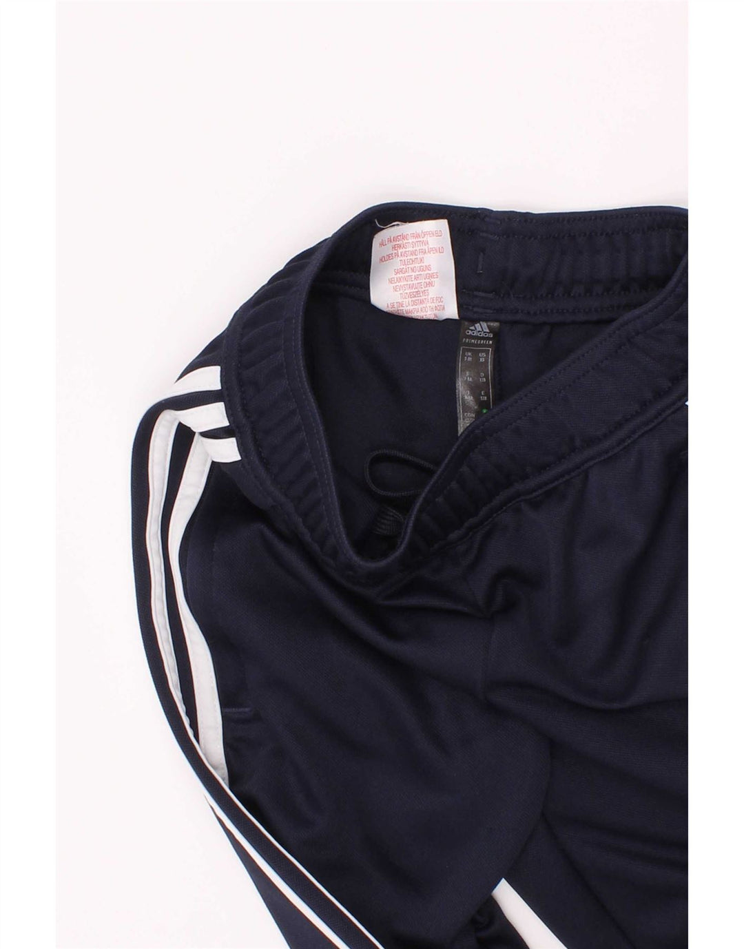Calças de treino Adidas Boys Aeroready 7-8 anos azul marinho poliéster