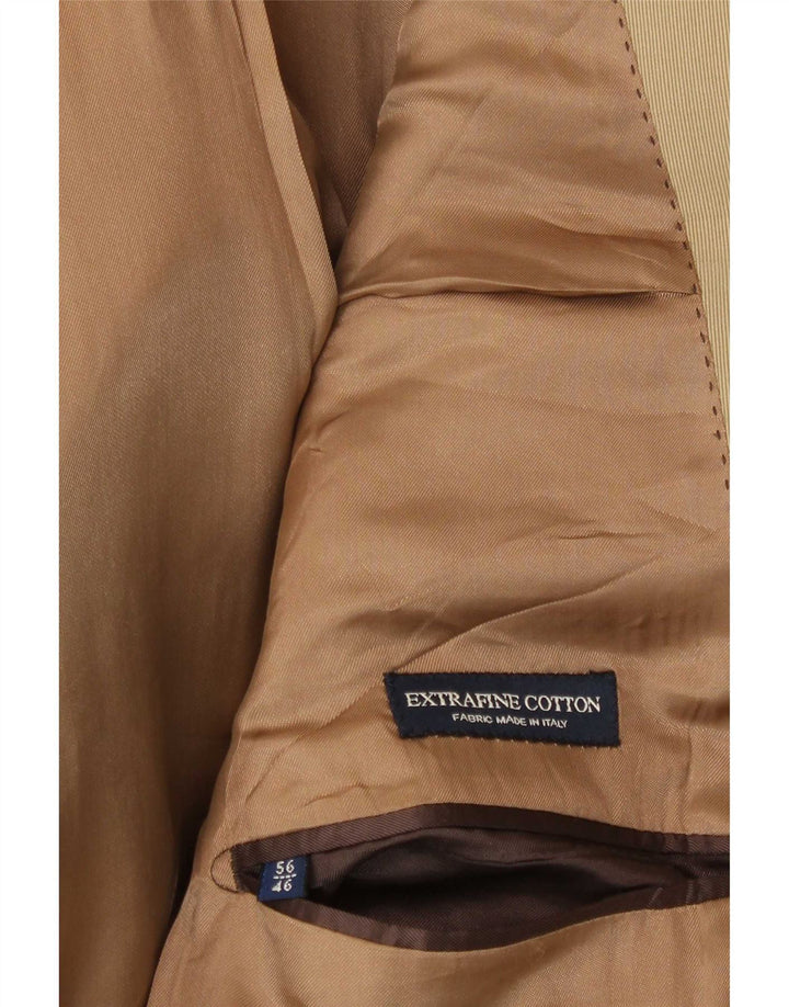 Jaqueta Blazer Masculina Massimo Dutti com 3 Botões EU 56 XL Bege