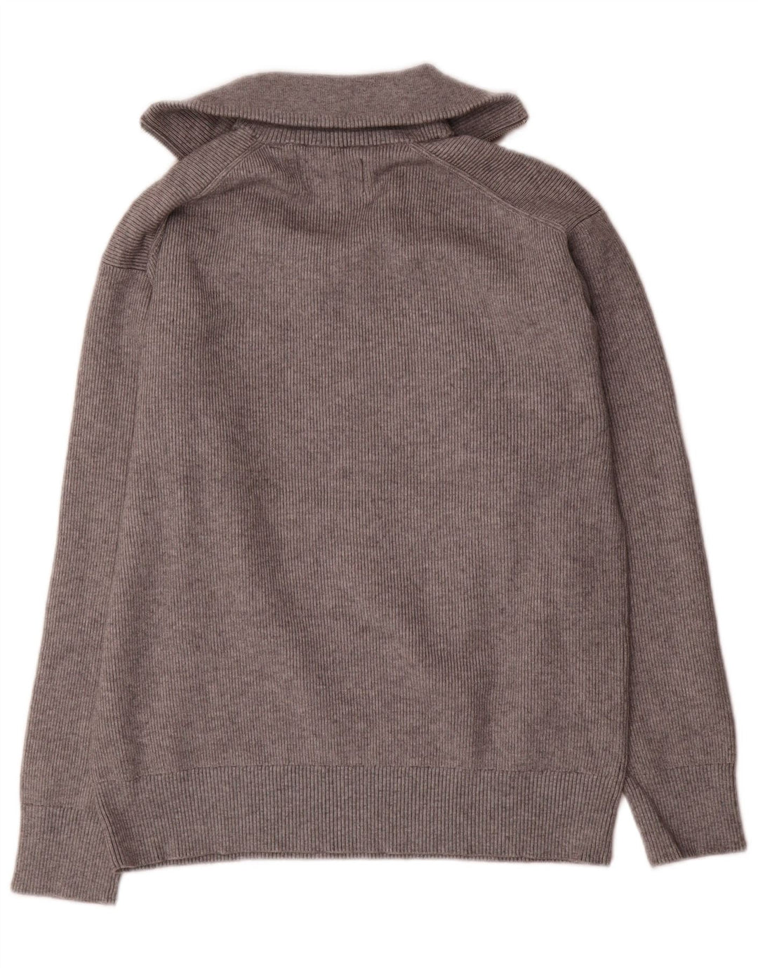Suéter masculino Jack Wills com zíper e gola pequena viscose cinza