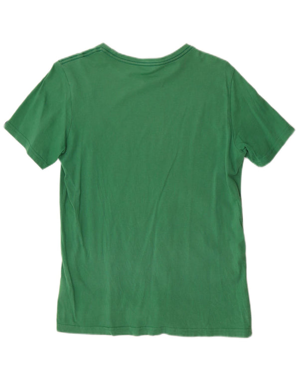 Camiseta Puma Menino Graphic Top 13-14 Anos Verde Algodão