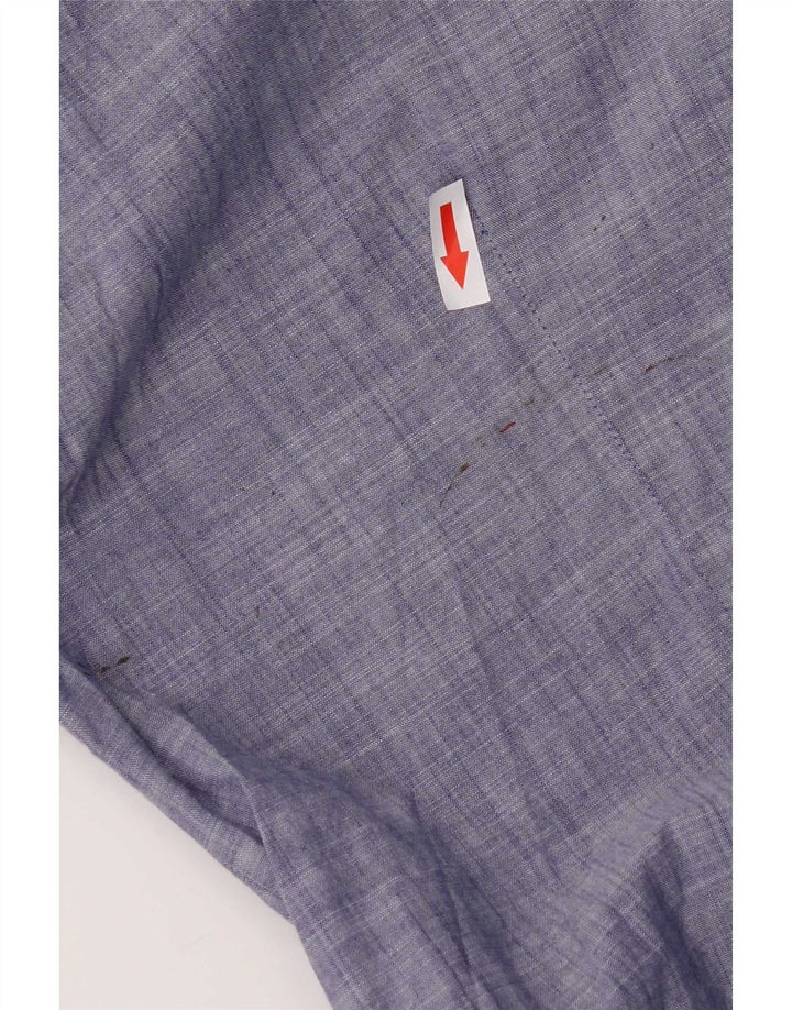Camisa feminina SIVIGLIA de manga comprida com ajuste regular IT 42 bloco colorido azul médio
