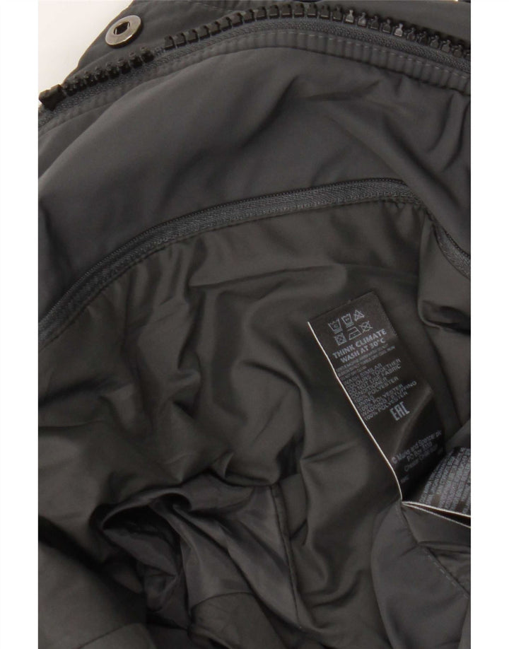 Jaqueta utilitária masculina Marks & Spencer UK 46 3XL poliéster cinza