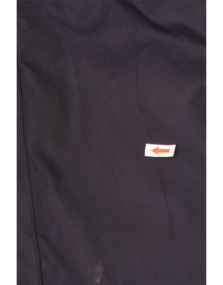 Casaco acolchoado com capuz masculino PUMA UK 42 XL azul marinho poliéster