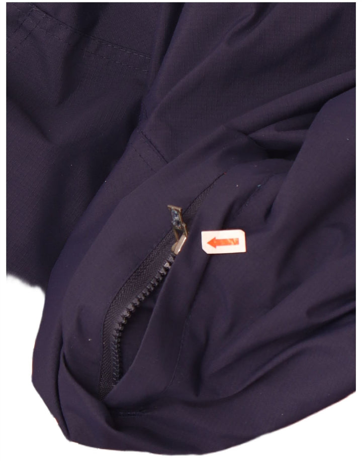 Jaqueta corta-vento masculina Superdry com capuz e blusão UK 44 2XL azul marinho