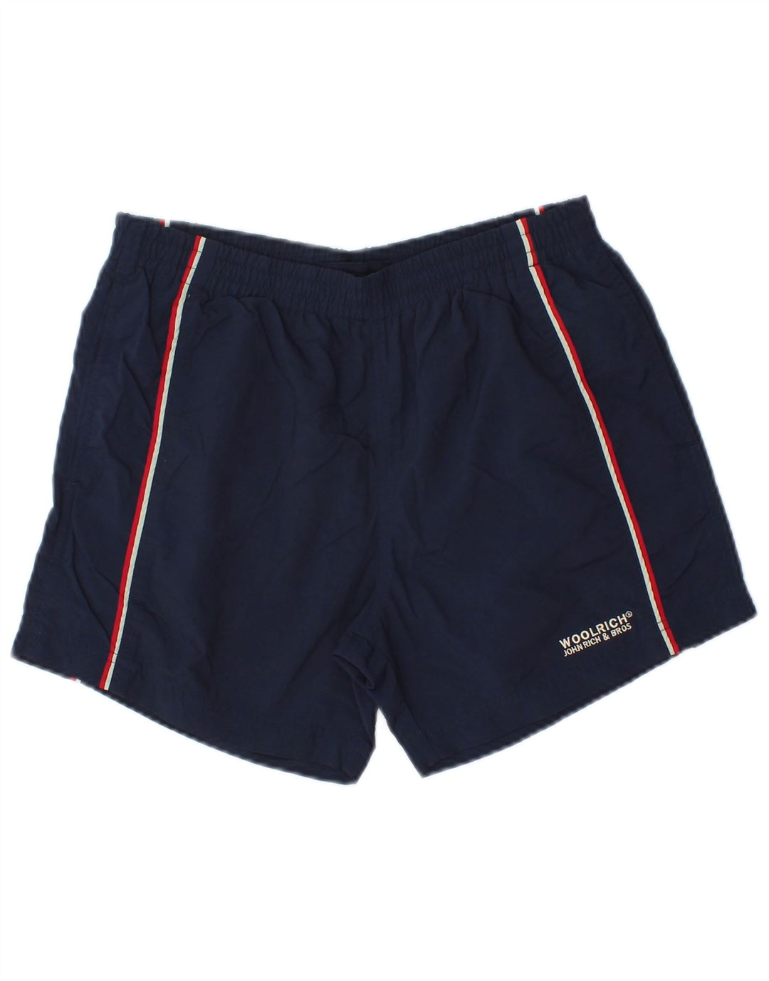 Shorts de natação Woolrich para meninos 11-12 anos azul marinho nylon