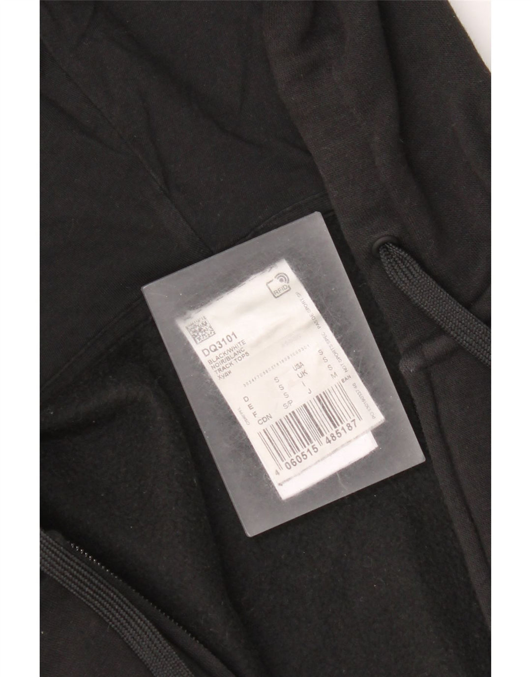 Adidas masculino zip moletom com capuz pequeno algodão preto