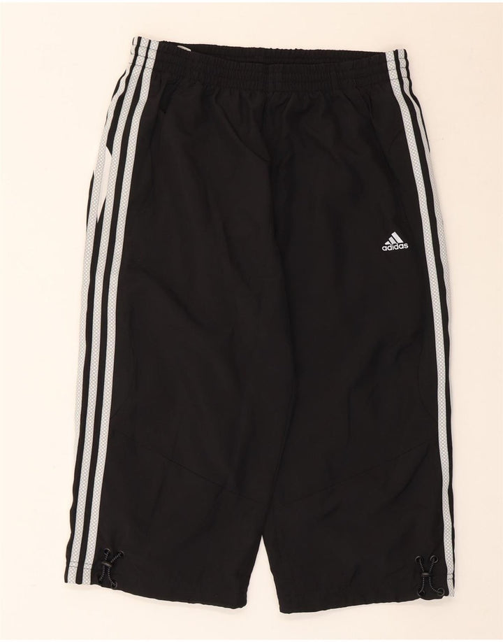 Adidas Mens Climalite Capri Calças de treino pequenas pretas