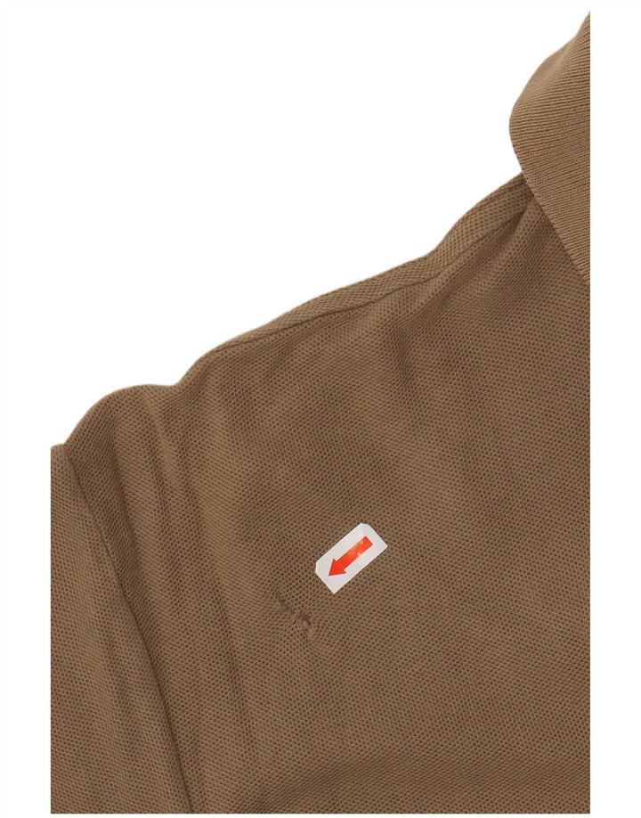 Camisa polo masculina FILA marrom médio