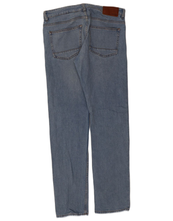 Hugo Boss Masculino Slim Jeans W30 L32 Azul Algodão