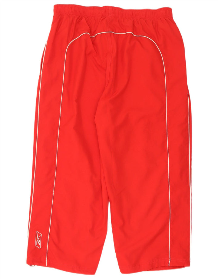 Calças de Agasalho Capri Masculinas Reebok XL Vermelho Poliéster