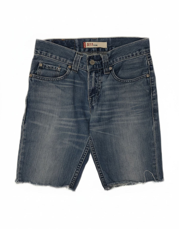 Shorts jeans feminino LEVI'S 511 Slim W29 azul médio