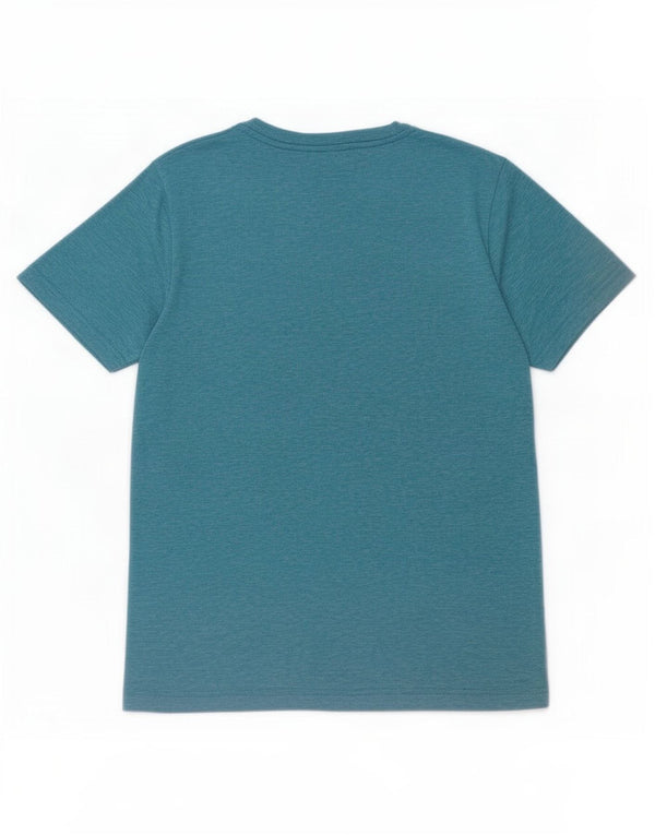 Camiseta Nike masculina Dri Fit Graphic Top XL azul manchado de poliéster