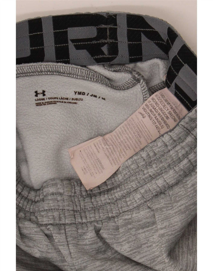 Under Armour Boys Graphic Calças de treino Joggers 9-10 anos cinza médio