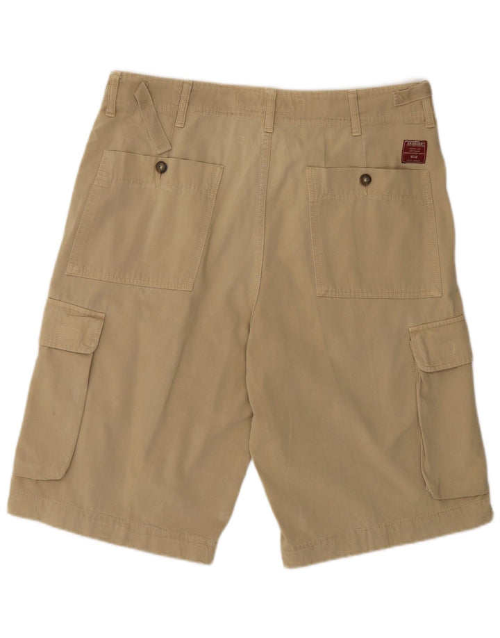 Carrera Mens Cargo Shorts IT 50 Grande W34 Algodão Bege