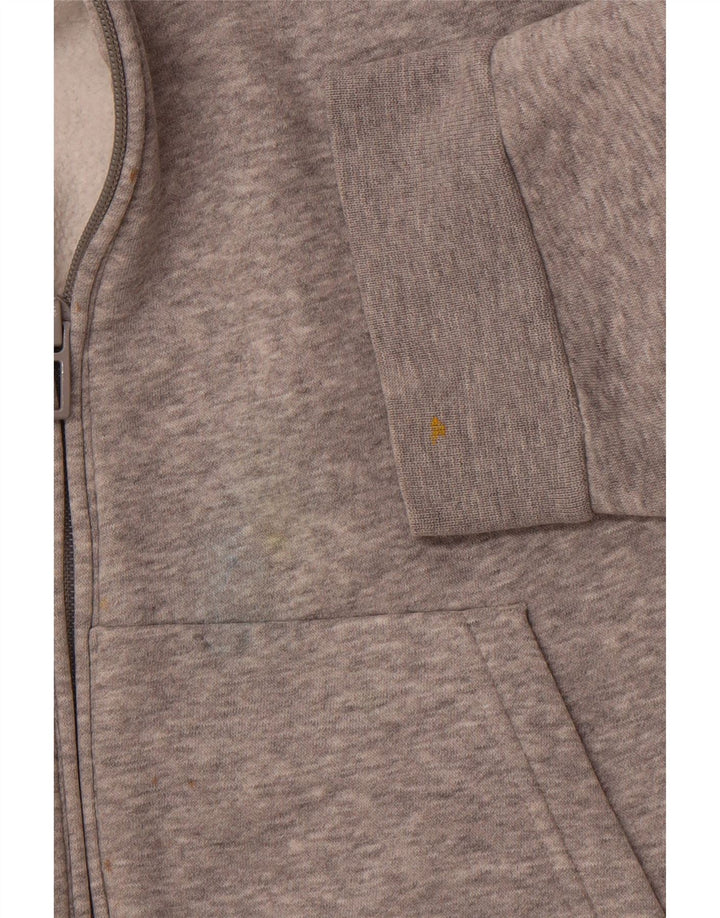 ADIDAS Mens Zip Hoodie Sweater XL Cinza